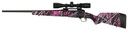Savage Arms 57336 110 Apex Hunter XP 243 Win 4+1 22 in, Matte Black Metal, Muddy Girl Synthetic Stock, Vortex Crossfire II 3-9x40mm Scope, Rifle