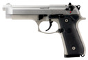 Beretta JS92F510CA 92FS Inox *CA Compliant Full Size 9mm Luger 10+1 4.90 in Satin Stainless Barrel, Serrated Slide & Alloy Frame, Black Stippled Rubber Grips, Pistol