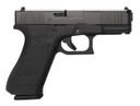 Glock PA455S203 G45 Gen5 Compact 9mm Luger 17+1 4.02 in Black GMB Barrel, Black nDLC Serrated Slide, Black Polymer Frame w/Accessory Rail, Black Textured w/Interchangeable Backstrap Grip, Pistol