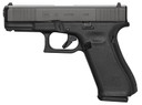 Glock PA455S203 G45 Gen5 Compact 9mm Luger 17+1 4.02 in Black GMB Barrel, Black nDLC Serrated Slide, Black Polymer Frame w/Accessory Rail, Black Textured w/Interchangeable Backstrap Grip, Pistol
