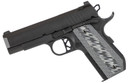 Dan Wesson 01883 ECP Compact Frame 45 ACP 8+1 4 in Stainless Bull Barrel Black Duty Serrated Stainless Steel Slide Black Aluminum Frame wBeavertail Black/Gray G10 Grip, Pistol