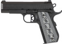 Dan Wesson 01884 EPC 9mm Luger 9+1 4 in Stainless Bull Barrel Black Duty Serrated Stainless Steel Slide Black Aluminum Frame wBeavertail Black/Gray G10 Grip, Pistol