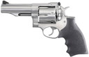 Ruger 5044 Redhawk 44 Special/44 Rem Mag 6rd, 4.20 in Satin Stainless Steel Barrel, Dual Chambered Satin Stainless Cylinder, Satin Stainless Steel Frame, Hardwood Grip, Exposed Hammer , Revolver