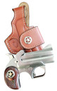 Bond Arms BARD Rustic Defender Sports South Exclusive 45 Colt (LC) Caliber or 2.50 in 410 Gauge 2rd 3 in Barrel, Stainless Steel Finish, Rosewood Grip w/Integrated Star, Includes Exclusive, Holster Package Break-Action, Handgun