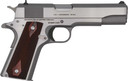 Colt Mfg O1911CSS38 1911 Government 38 Super 9+1 5 in Stainless National Match Barrel, Serrated Stainless Steel Slide & Frame w/Beavertail, Black Rubber Grip, Pistol