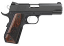 Dan Wesson 01829 Guardian 45 ACP 8+1 4.25 in Stainless Steel Barrel, Black Duty Serrated Stainless Steel Slide, Black Aluminum Frame w/Beavertail, Wood Grip, Pistol
