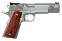 Dan Wesson 01943 Pointman 45 ACP 8+1 5 in Barrel, Forged Stainless Steel Frame w/Beavertail & Undercut Trigger Guard, Front & Rear Serrated Stainless Steel Slide, Brushed Finish, Double Diamond Cocobolo Grip, Includes 2, Magazines, Pistol