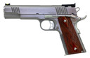 Dan Wesson 01943 Pointman 45 ACP 8+1 5 in Barrel, Forged Stainless Steel Frame w/Beavertail & Undercut Trigger Guard, Front & Rear Serrated Stainless Steel Slide, Brushed Finish, Double Diamond Cocobolo Grip, Includes 2, Magazines, Pistol