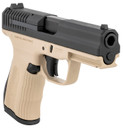 FMK G9C1G2RSS 9C1 G2 9mm Luger 14+1 4 in Black Stainless Steel Barrel, Black Serrated Carbon Steel Slide, Desert Sand Polymer Frame w/Picatinny Rail, Black Backstrap Grip, Pistol