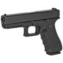 Glock 17, Gen 4, Rebuilt, Striker Fired, Semi-automatic, Polymer Frame Pistol, Full Size, 9MM, 4.48 in Barrel, Black, Matte Finish, 17 Rounds, 3 Magazines, May or May Not Come With Night Sights PR17501