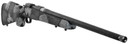 Nosler 44548 M48 Long-Range Carbon 6.5 Creedmoor 4+1 26 in Carbon Fiber Wrapped Barrel, Sniper Gray Cerakote Metal Finish, Elite Midnight Camo Manners MCS-T Elite Tac Stock, Rifle