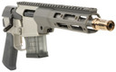 Q LLC MINIFIX300BLK8PST Mini Fix 300 Blackout 10+1 9+1 8 in Stainless Steel Tapered Barrel, Q-Sert Free-Float Handguards Gray Black Polymer Grips Right Hand, Pistol