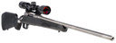 Savage Arms 57596 110 Apex Storm XP 6.5 PRC 2+1 24 in, Matte Stainless Metal, Synthetic Stock, Vortex Crossfire II 3-9x40mm Scope, Rifle
