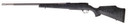 Weatherby MAM01N257WR8B Mark V Accumark Full Size 257 Wthby Mag 3+1 26 in Spun Stainless w/Graphite Black Cerakote Fluted Threaded Barrel, Steel Receiver, Monte Carlo Gray Webbed Black Fiberglass Stock, Right Hand, Rifle