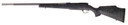 Weatherby MAM01N653WR8B Mark V Accumark Full Size 6.5-300 Wthby Mag 3+1 26 in Spun Stainless w/Graphite Black Cerakote Fluted Threaded Barrel, Steel Receiver, Monte Carlo Gray Webbed Black Fiberglass Stock, Right Hand, Rifle