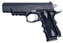 ATI GFXH45M FXH-45 Moxie 45 ACP 8+1 5 in Black Match Grade SS Barrel, Black Parkerized Serrated Slide, Black Polymer Frame w/Beavertail & Picatinny Rail, Black Finger Groove Grip, Pistol