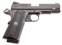 Wilson Combat ACPCOM9 ACP Commander 9mm Luger 10+1 4.25 in Stainless Match Grade Barrel, Black Serrated Carbon Steel Slide, Black Armor-Tuff Carbon Steel Frame w/Beavertail, Black G10 Eagle Claw Grip, Pistol