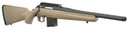 Ruger 36926 American Ranch Full Size 6.5 Grendel 10+1 16.10 in Matte Black Threaded Barrel, Matte Black Picatinny Rail Steel Receiver, FDE Fixed Synthetic Stock, Right Hand, Rifle