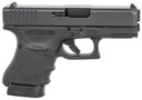 Glock UG3050201 G30 Gen4 Sub-Compact 45 ACP 10+1 3.78 in Black Polygonal, Rifled Barrel, Matte Black Serrated Slide, Black Polymer Frame w/Picatinny Rail, Black Textured Finger Grooved w/Interchangeable Backstrap Grip, Right Hand, USA Made, Pistol