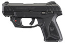 Ruger 3830 Security-9 Compact 9mm Luger 3.42 in Barrel 10+1, Black Polymer Frame With Picatinny Acc. Rail, Black Oxide Steel Slide, Manual Safety, Includes Viridian Red Laser, Pistol