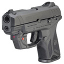 Ruger 3830 Security-9 Compact 9mm Luger 3.42 in Barrel 10+1, Black Polymer Frame With Picatinny Acc. Rail, Black Oxide Steel Slide, Manual Safety, Includes Viridian Red Laser, Pistol