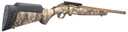 Ruger 8372 American Rimfire Full Size 22 LR 9+1 18 in Bronze Cerakote Threaded Barrel, Bronze Cerakote Picatinny Rail Steel Receiver, GoWild Camo I-M Brush Synthetic Fixed Stock, Right Hand, Rifle