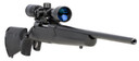 Savage Arms 57477 Axis II XP Compact Compact 6.5 Creedmoor 4+1 20 in Matte Black Button-d Barrel, Carbon Steel Receiver, Matte Black Fixed Synthetic Stock, Bushnell Banner 3-9x40mm, Rifle