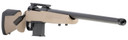 Savage Arms 57491 110 Tactical Desert Full Size 300 Win Mag 5+1 24 in Matte Black Heavy Threaded Barrel, Picatinny Rail Carbon Steel Receiver, Matte FDE Adj AccuStock Synthetic, Rifle