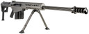 Barrett 18067 M107A1 50 BMG 10+1 29 in Chrome-Lined Fluted Barrel, Four Port Cylindrical Muzzle Brake, Tungsten Gray Cerakote Aluminum Receiver, Tungsten Gray Fixed Stock w/Thermal-Guard Cheek Piece & Sorbothane Recoil Pad, Rifle