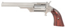 North American Arms 22MR4 Ranger II 22 WMR Caliber with 4 in Barrel, 5rd Capacity Cylinder, Overall Stainless Steel Finish & Rosewood Boot Grip , Revolver