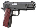 FUSION PRECISION 1911REACTION10 Freedom Reaction 10mm Auto 5 in 8+1 Black Oxide Black Cocobolo Grip
