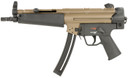 H&K 81000630 MP5 Sports South Exclusive 22 LR 10+1 8.50 in Barrel, Exclusive FDE Finish, No Stock (Sling Mount), Black Polymer Grip, Adjustable Rear Sight, Manual Safety, Pistol