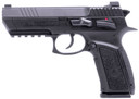 IWI J941PSL910II Jericho 941 Enhanced Mid-Size Frame 9mm Luger 10+1, 3.80 in Black Nitride Button, Rifled Steel Barrel, Black Serrated Steel Slide, Black Polymer Frame , Black w/Interchange Backstrap, Manual Thumb Safety, Right Ha, Pistol