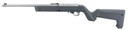 Ruger 31152 10/22 Takedown 22 LR 10+1 16.40 in Barrel, Satin Stainless Steel, Magpul X-22 Backpacker Stealth Gray Stock, Cross-Bolt Manual Safety, Includes 4 BX-1, Magazines, Rifle