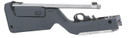 Ruger 31152 10/22 Takedown 22 LR 10+1 16.40 in Barrel, Satin Stainless Steel, Magpul X-22 Backpacker Stealth Gray Stock, Cross-Bolt Manual Safety, Includes 4 BX-1, Magazines, Rifle