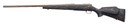 Weatherby MAM05N257WR8B Mark V Accumark LTD 257 Wthby Mag 3+1 28 in Black w|Gray and Brown Accents Fixed Monte Carlo Stock Burnt Bronze Cerakote Right Hand