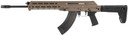 M+M Industries M10XZFDE M10X Semi-Automatic 7.62X39mm 16.5 in 30+1 Black 5 Position Side Folding Collapsible Synthetic Stock Flat Dark Earth Aluminum Receiver