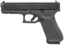 Glock UA175S203 G17 Gen5 Full Size 9mm Luger 17+1 4.49 in Black GMB Barrel, Black nDLC Serrated Slide, Black Polymer Frame w/Accessory Rail, Black Textured w/Interchangeable Backstrap Grip, USA Made, Pistol