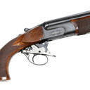 Rizzini USA 6501-12 BR460 Competition 12 Gauge 30 in 2rd 2.75 in Gold Accent Matte Black Cerakote Turkish Walnut Fixed Pistol Grip Stock Right Hand (Full Size)