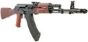Kalashnikov USA KR103RW KR-103 7.62x39mm 30+1 16.33 in Chrome-Lined Barrel, Black Metal Finish, Redwood Stock, Handguard, & Grip, Includes 1 30rd, Magazine, Rifle