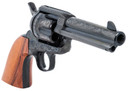Pietta HF45LLE434NMBW 1873 Great Western II Sports South Exclusive 45 Colt (Long Colt) 6rd 4.75 in Blued Engraved Steel Barrel & Cylinder, Blued Engraved Steel Frame, Walnut Grip, Exposed Hammer , Revolver