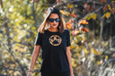 Magpul MAG1139001XL Raider Camo Icon CVC Womens Black Cotton/Polyester Short Sleeve XL Graphic T Shirt