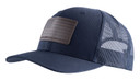 Magpul MAG1212410 Standard Trucker Hat Navy Adjustable Snapback OSFA Structured Leather Patch Hat