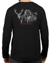 Magpul MAG1233010S Muley Charcoal Gray Cotton Long Sleeve Small Graphic T Shirt