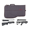 Ruger 29734 Blackwater Takedown 25 in PC Carbine/10/22 Takedown Black Endura w/ Red Ruger Logo, Rifle Case