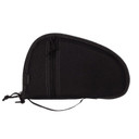 Allen 3615 Torrey, Handgun Case Black Polyester, Small Accessory Pocket, Muzzle Pocket & Lockable Zipper 10.50 in x 6.50 in Exterior Dimensions
