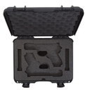 Nanuk 910GLOCK1 910 Black Polymer Compatible w/Glock Holds 2