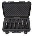 Nanuk 9356UP1 935 6 Up, Pistol Case Black Polymer w/ Closed-Cell Foam Padding 22 in L x 14 in W x 9 in H Interior Dimensions