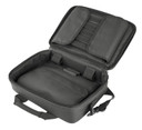 NcStar CPDX2971U VISM Double, Pistol Range Bag w/Mag Pouches Heavy Duty Lockable Zippers For Compliance Padded Carry Handles Adjustable Shoulder Strap Urban Gray