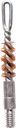 KleenBore A190PH Patch Holder Brush .38/ .357/ 9mm Cal, Handgun 8-32 in Thread Phosphor Bronze Bristles